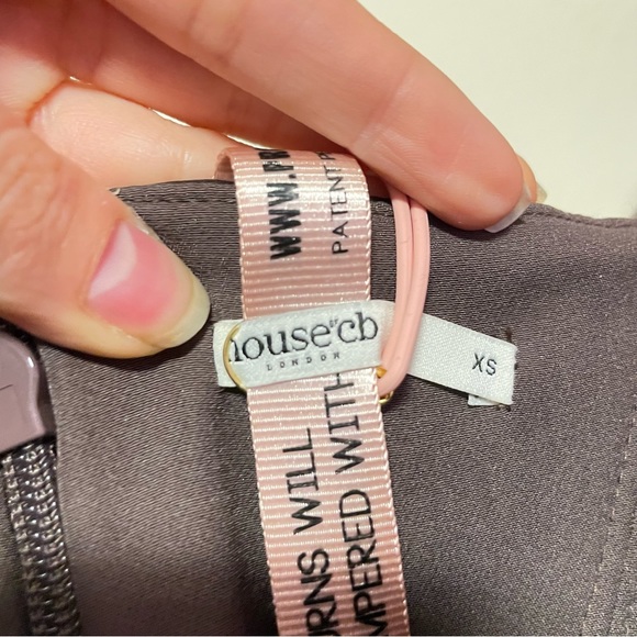 NWT House of CB Dionne Ruffle Corset Mini Dress - Picture 6 of 8